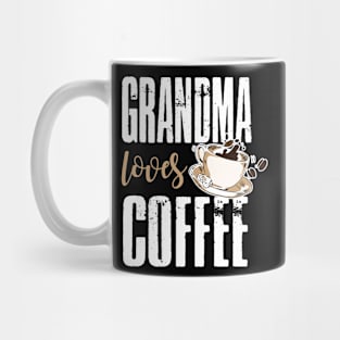 Grandma Loves Coffee Mug